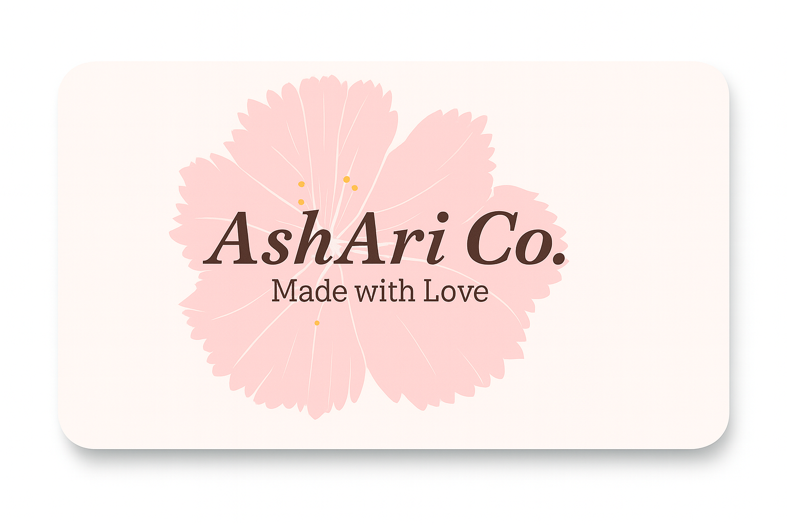 AshAri Co. eGift Cards