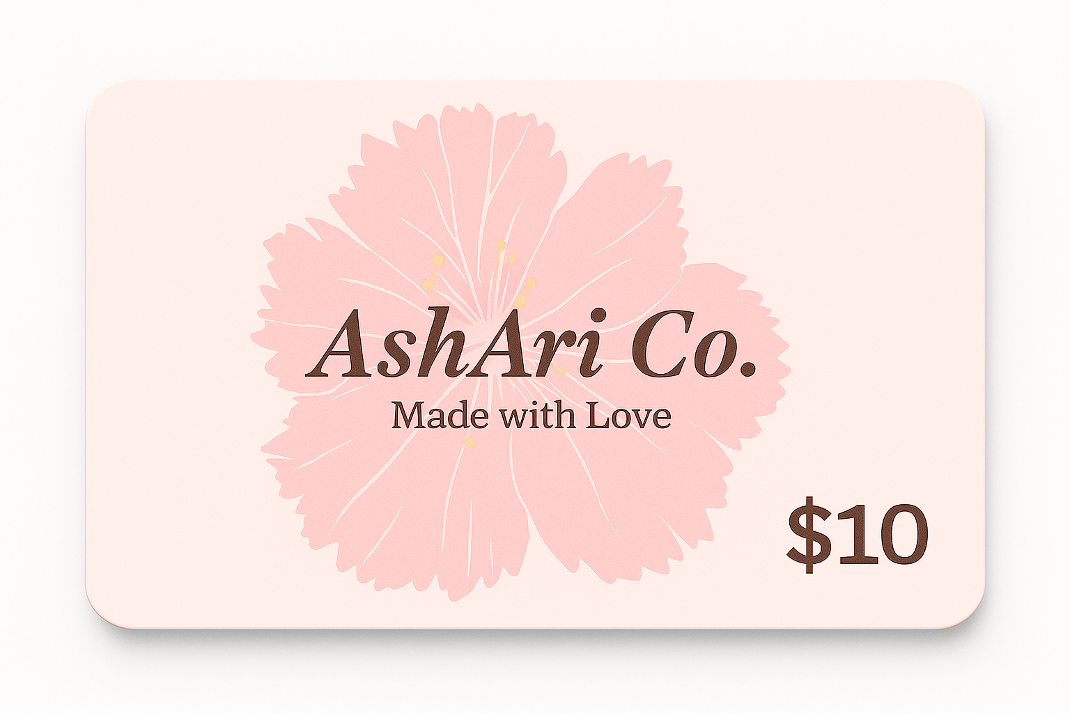 AshAri Co. eGift Cards