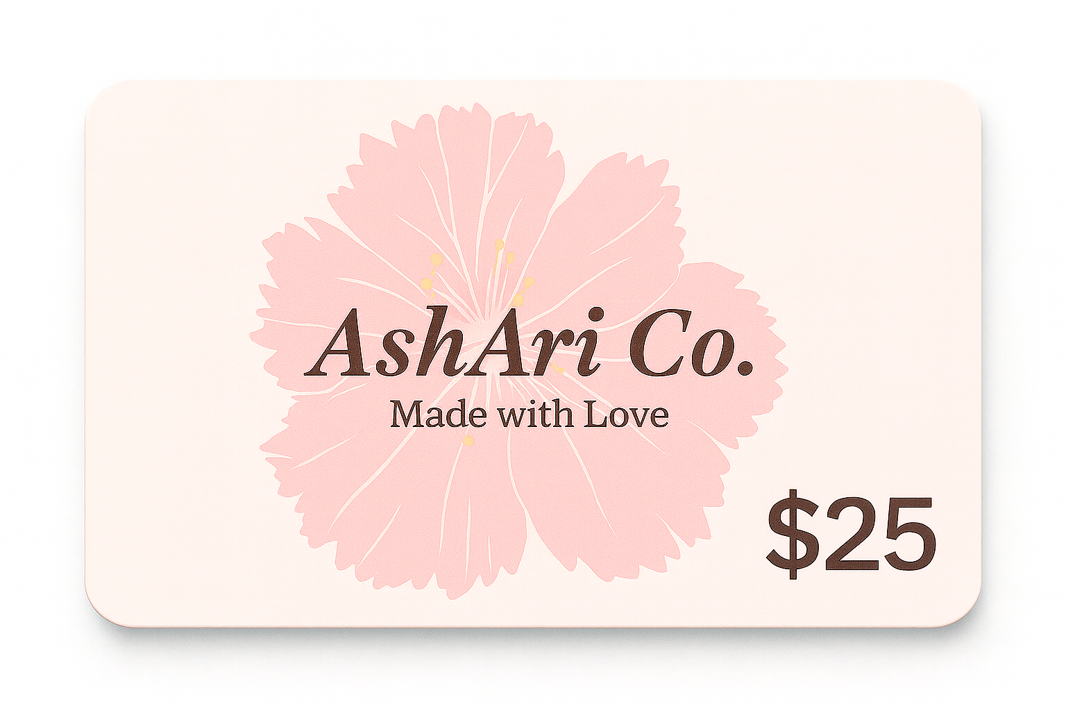 AshAri Co. eGift Cards