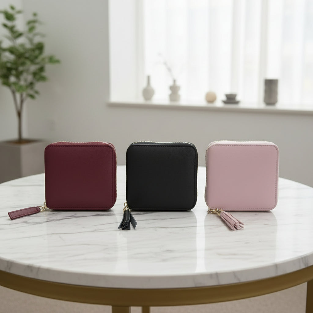 Mini Tassel Wallet - Women's Coin Purse